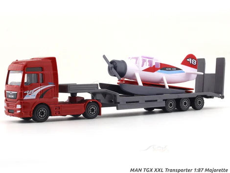 🔥 Majorette Transporter MAN TGX with Aeroplane