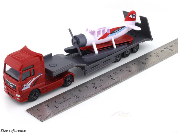 🔥 Majorette Transporter MAN TGX with Aeroplane