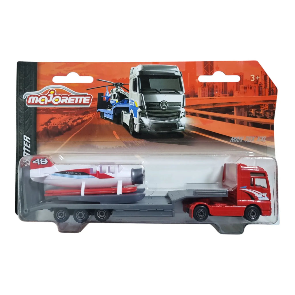 🔥 Majorette Transporter MAN TGX with Aeroplane